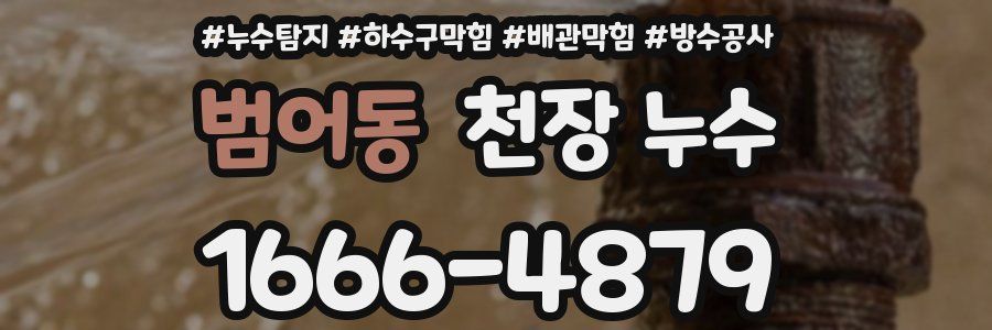 범어동 천장 누수