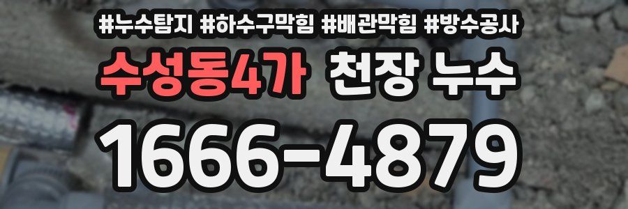 수성동4가 천장 누수