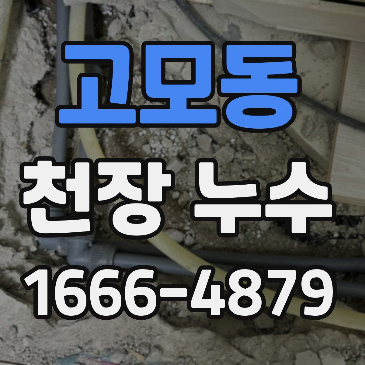 고모동 천장 누수