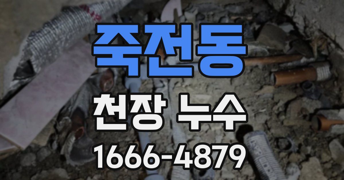 죽전동 천장 누수