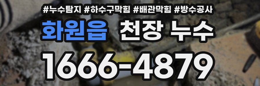 화원읍 천장 누수