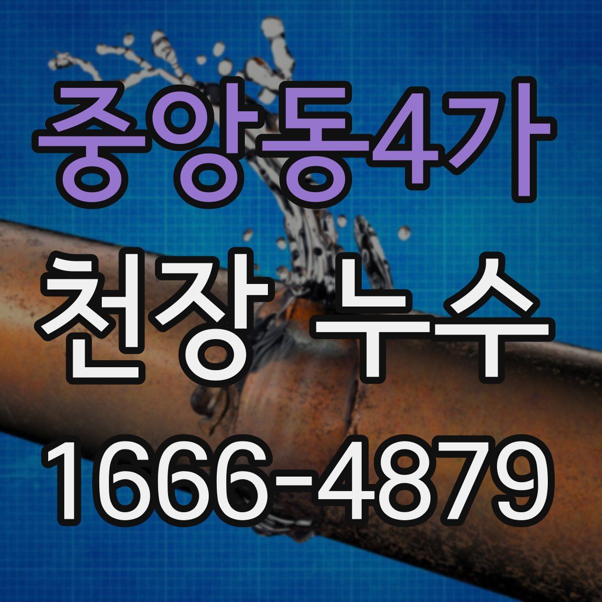 중앙동4가 천장 누수