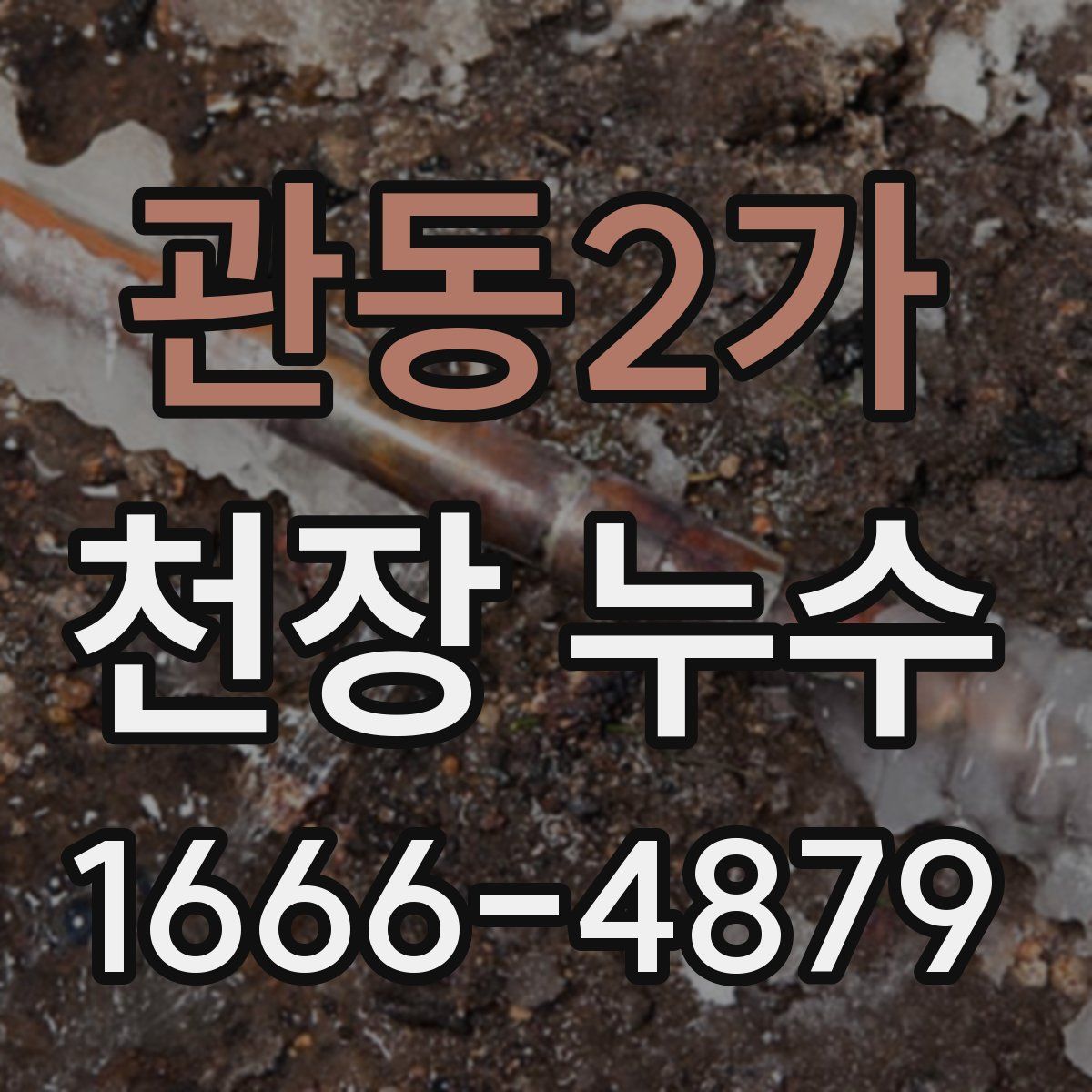 관동2가 천장 누수