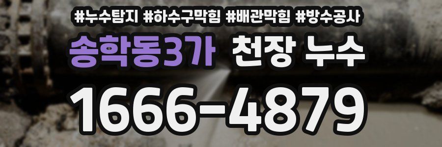 송학동3가 천장 누수
