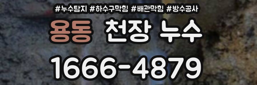 용동 천장 누수