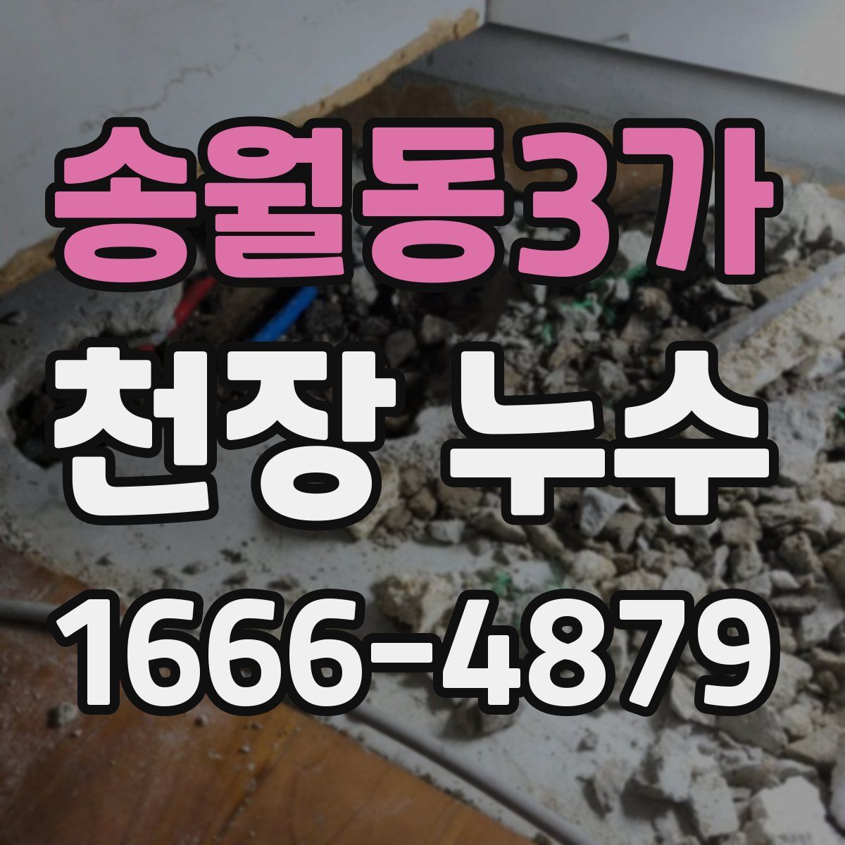 송월동3가 천장 누수