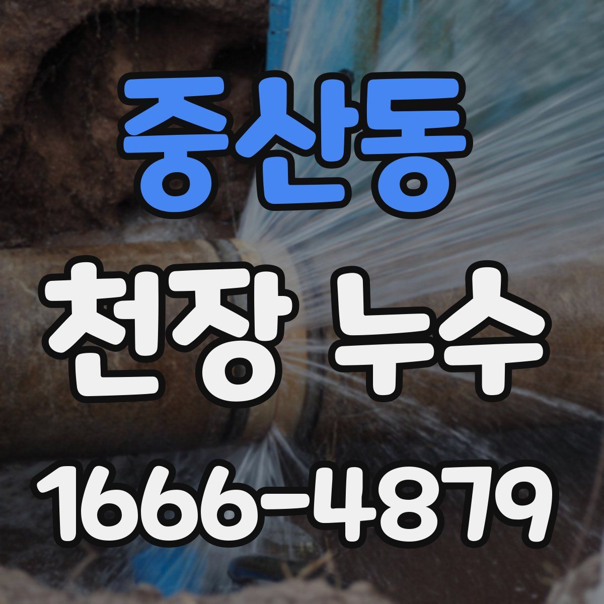 중산동 천장 누수