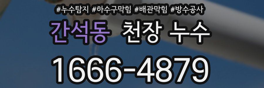 간석동 천장 누수