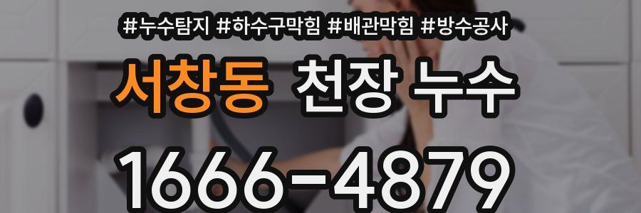 서창동 천장 누수