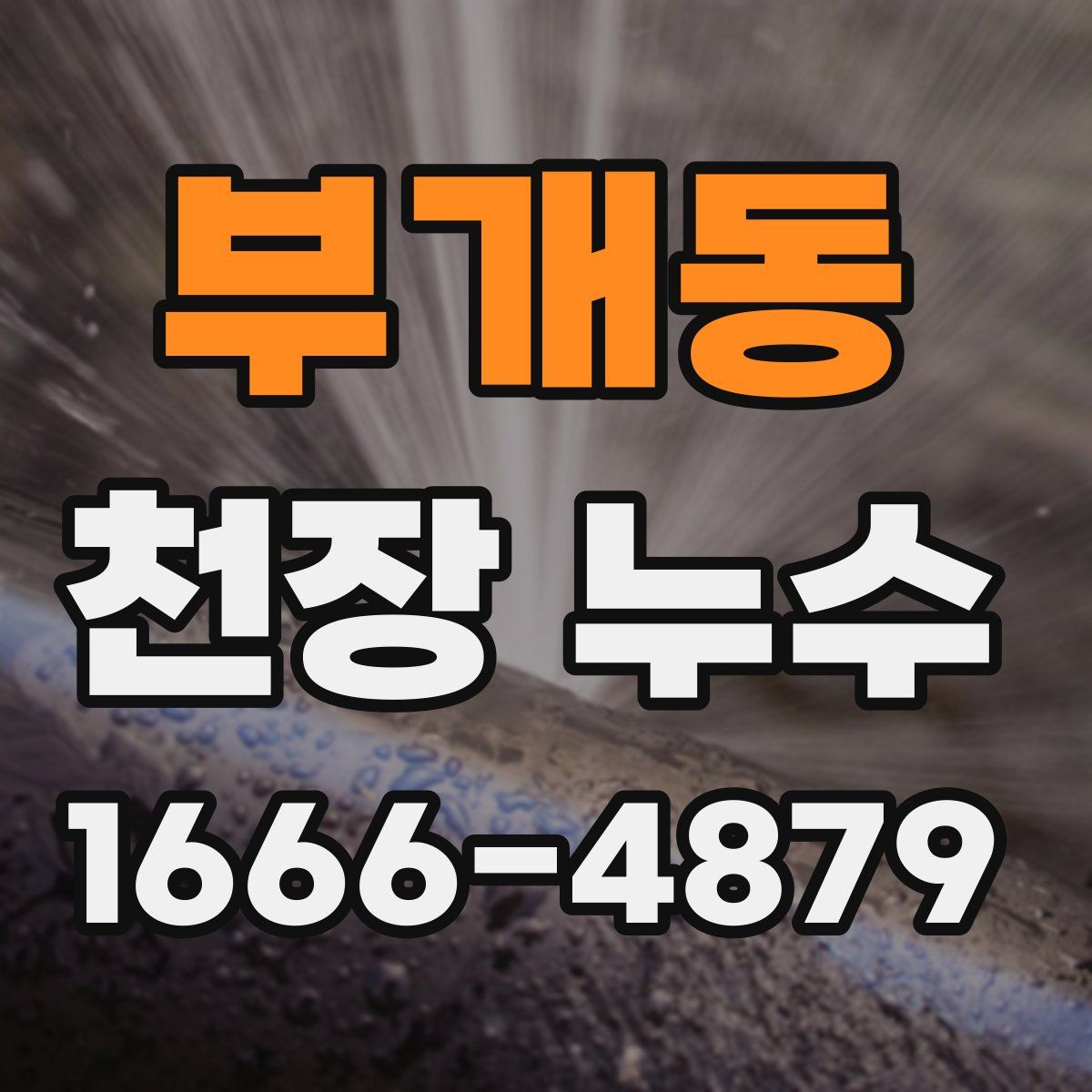 부개동 천장 누수