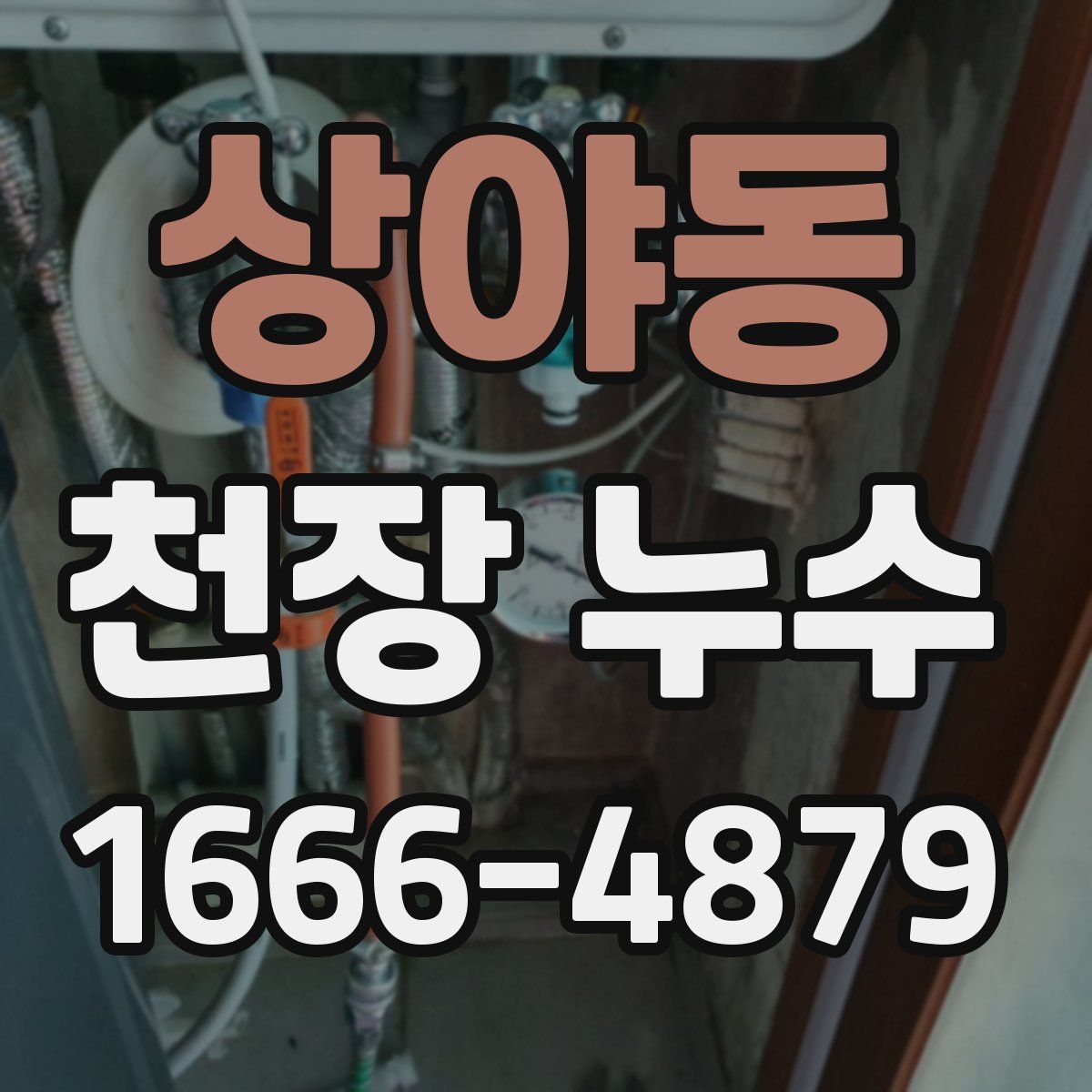 상야동 천장 누수