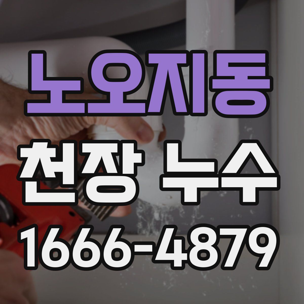 노오지동 천장 누수