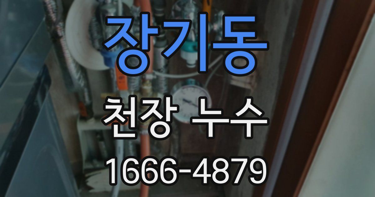 장기동 천장 누수