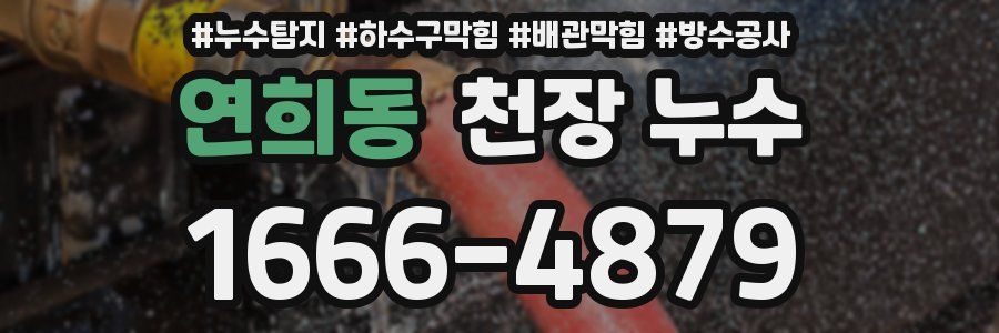 연희동 천장 누수