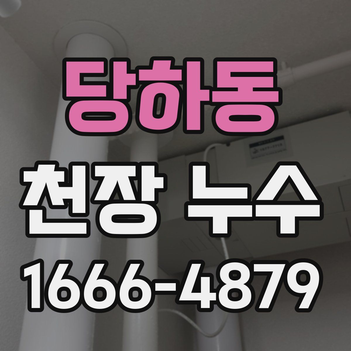 당하동 천장 누수