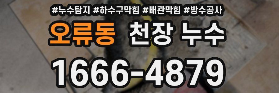 오류동 천장 누수