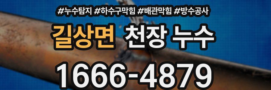 길상면 천장 누수