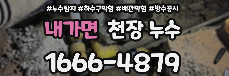 내가면 천장 누수