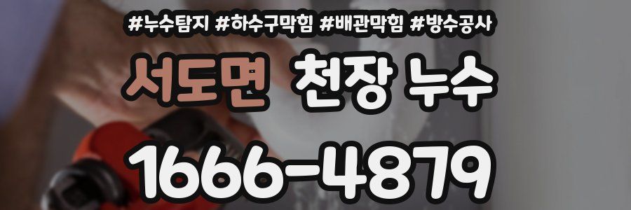 서도면 천장 누수
