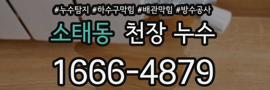 소태동 천장 누수