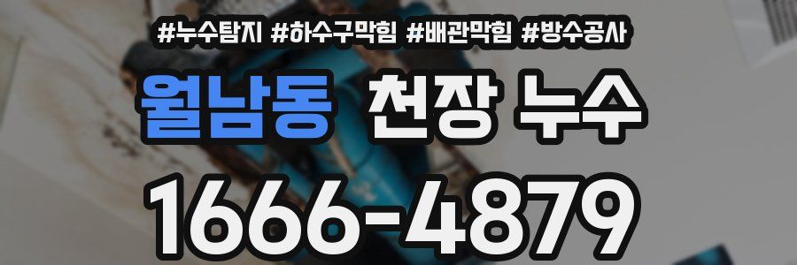월남동 천장 누수