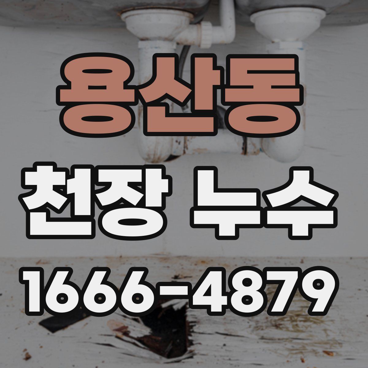 용산동 천장 누수