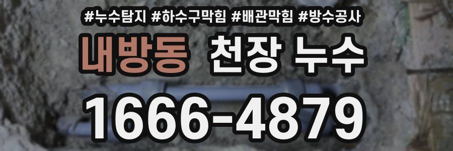 내방동 천장 누수