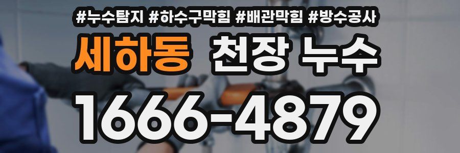 세하동 천장 누수