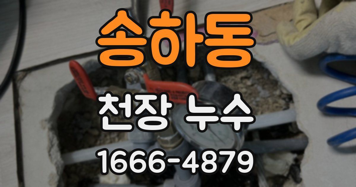 송하동 천장 누수