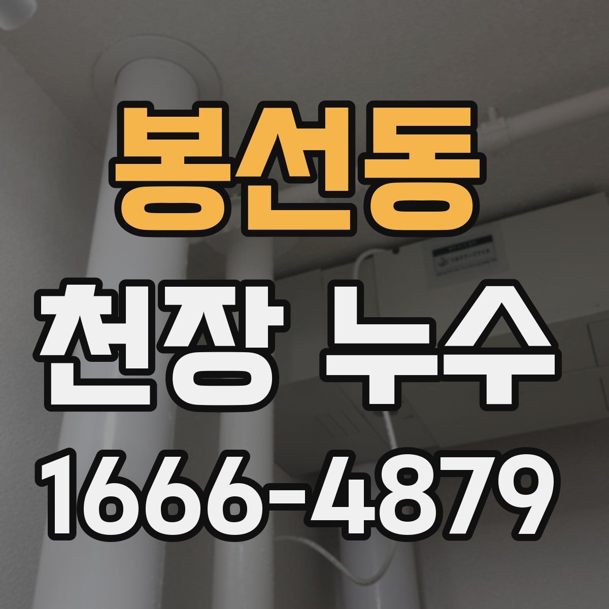 봉선동 천장 누수