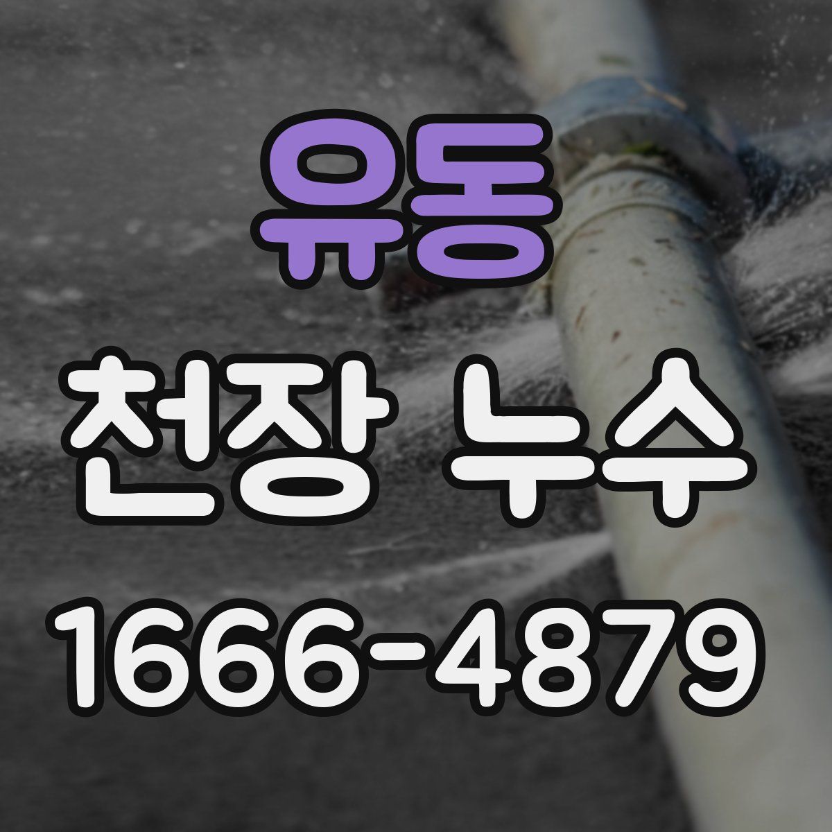 유동 천장 누수