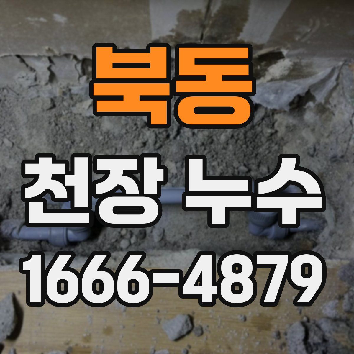 북동 천장 누수