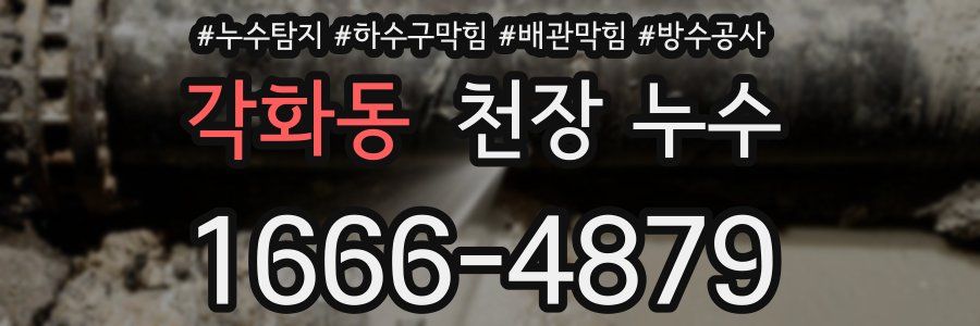 각화동 천장 누수