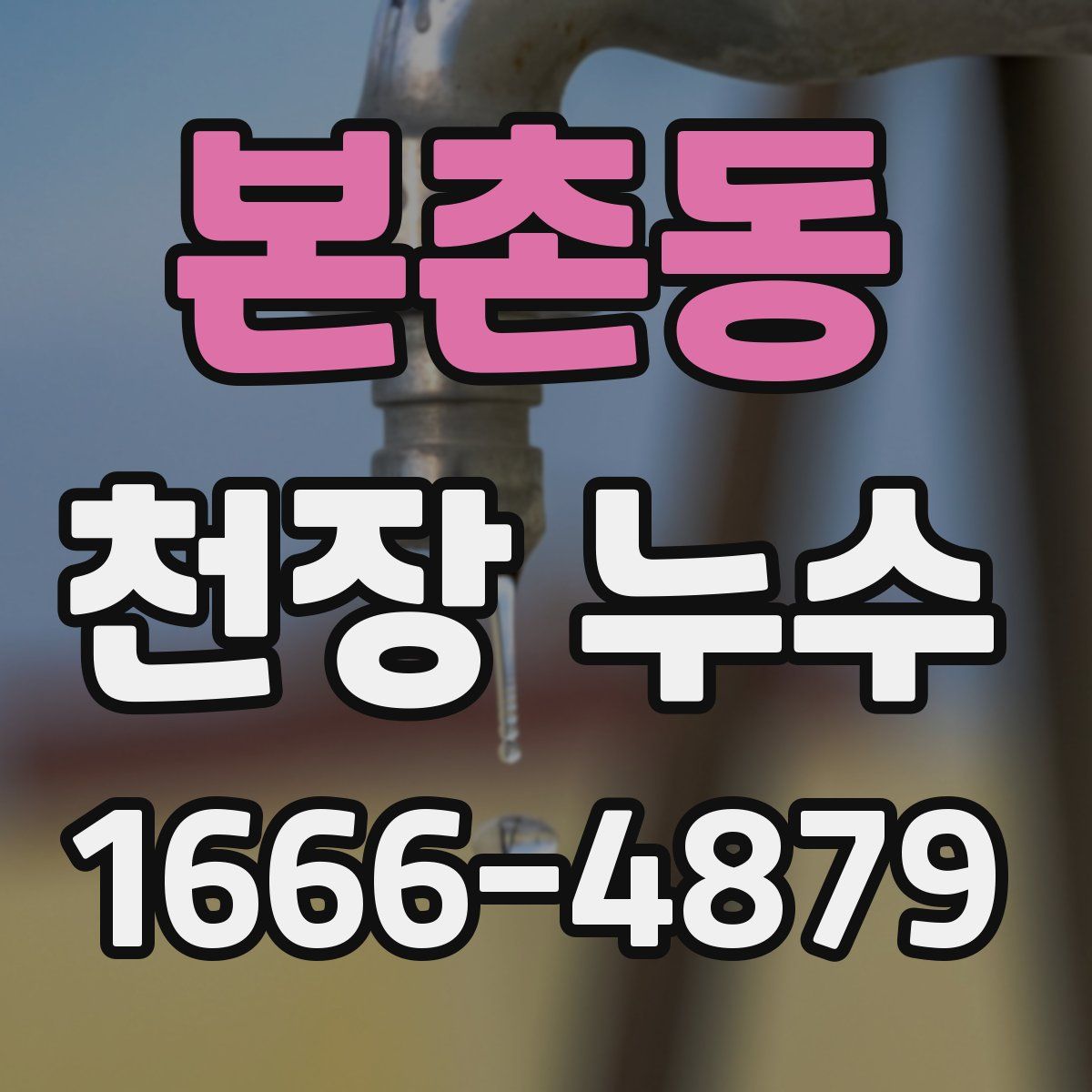 본촌동 천장 누수