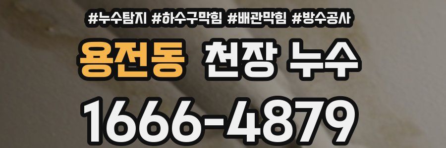 용전동 천장 누수
