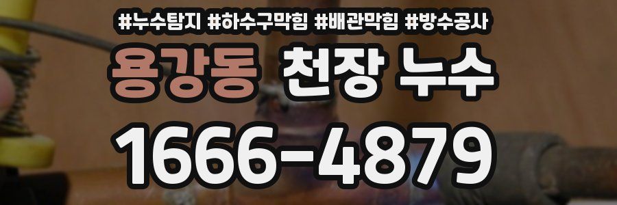 용강동 천장 누수