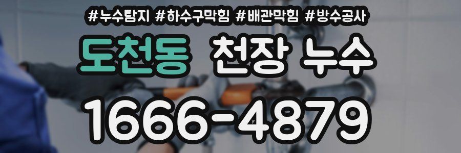 도천동 천장 누수
