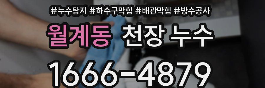 월계동 천장 누수
