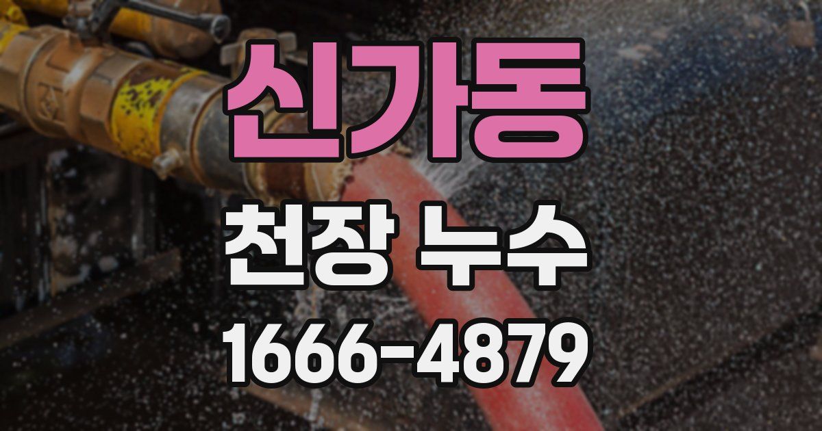 신가동 천장 누수