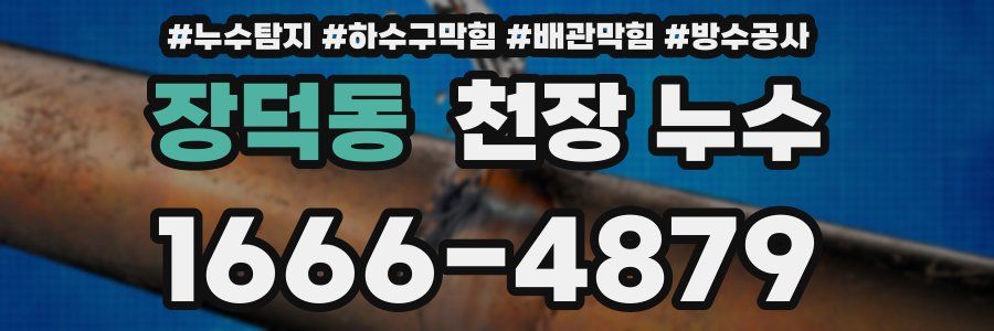 장덕동 천장 누수