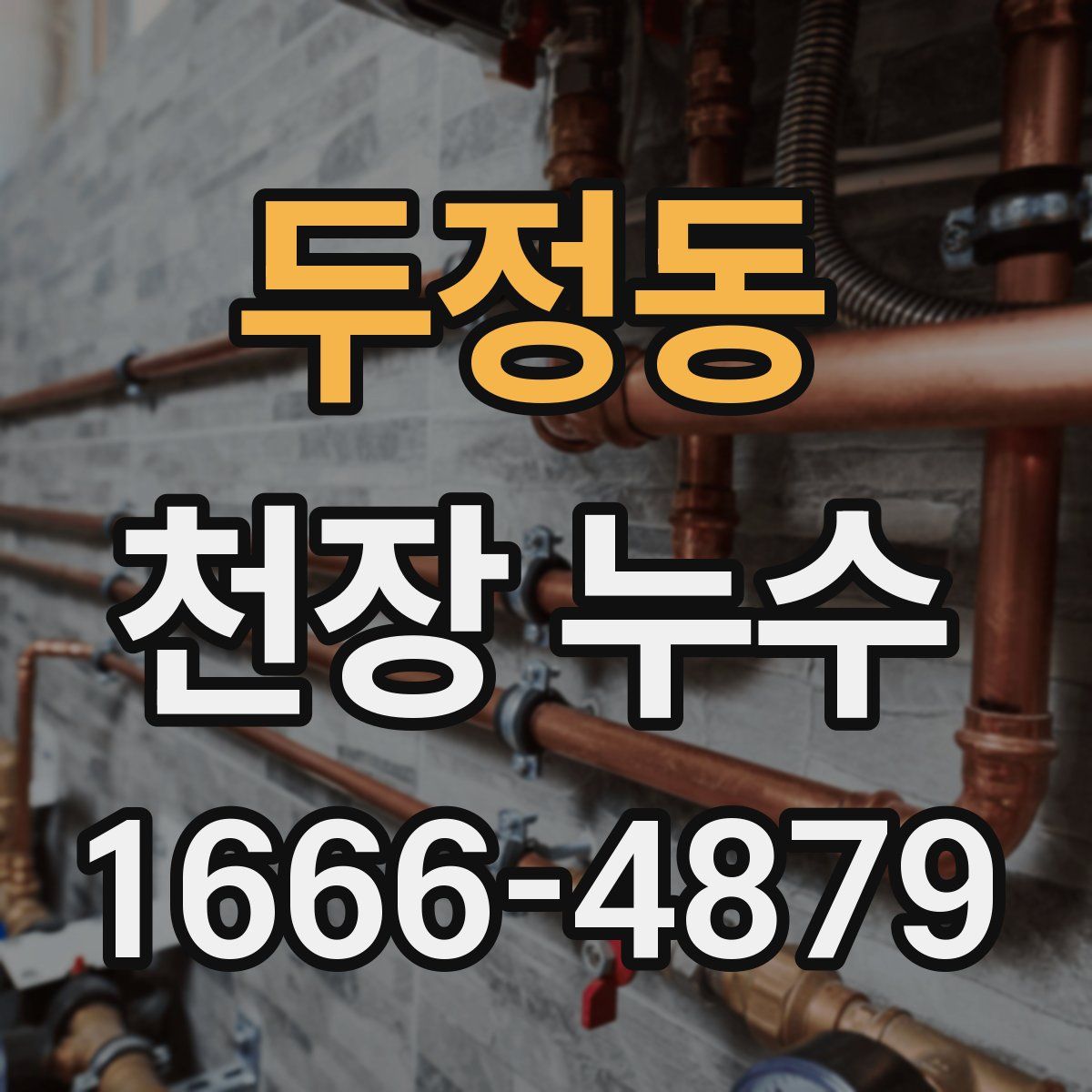 두정동 천장 누수