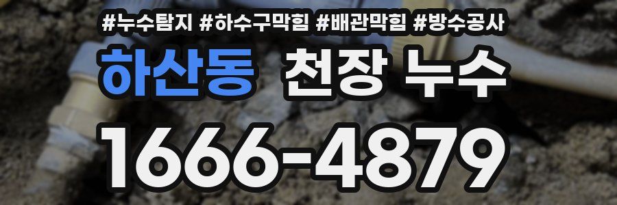 하산동 천장 누수