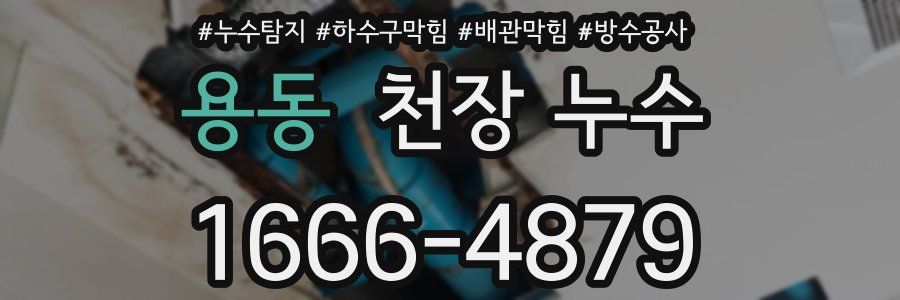 용동 천장 누수