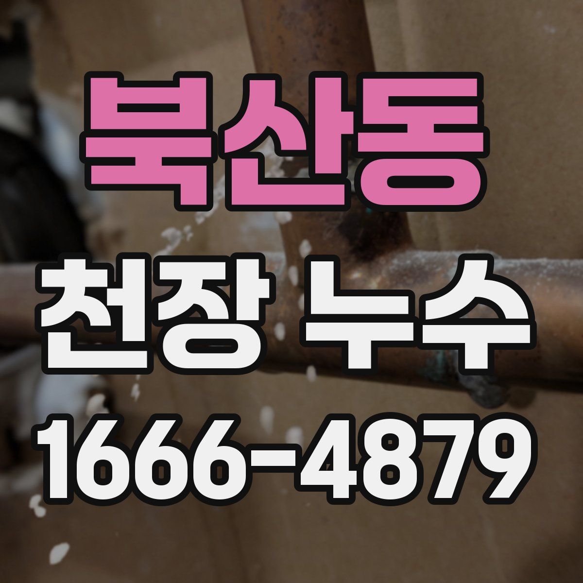 북산동 천장 누수