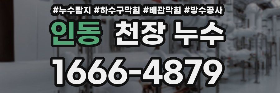 인동 천장 누수