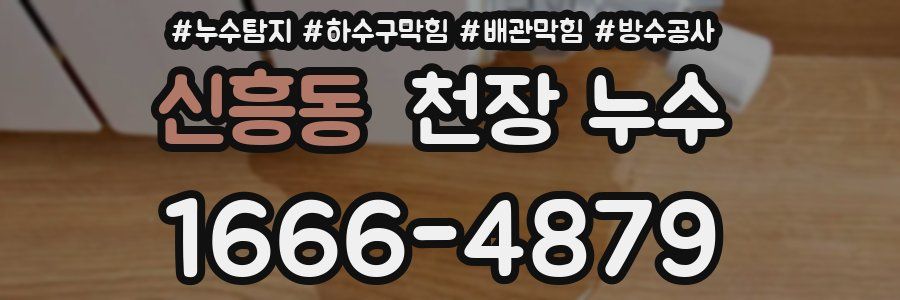 신흥동 천장 누수