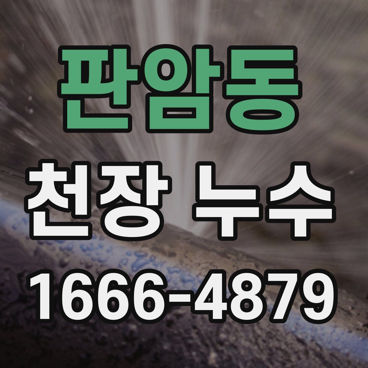 판암동 천장 누수