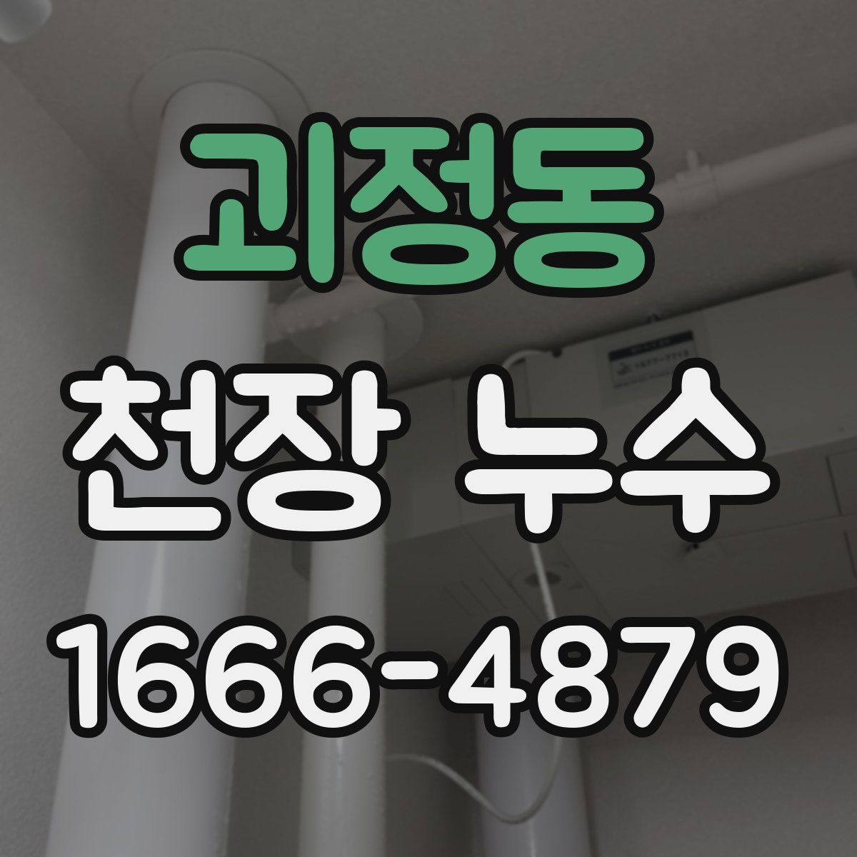 괴정동 천장 누수