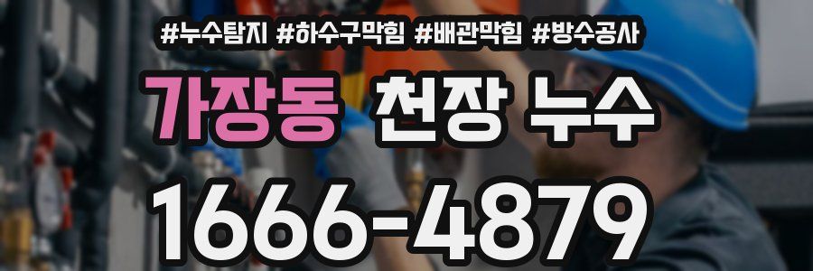 가장동 천장 누수