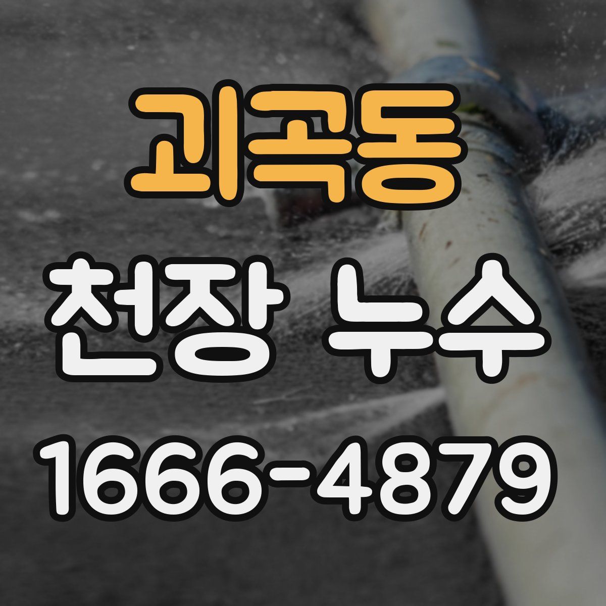 괴곡동 천장 누수
